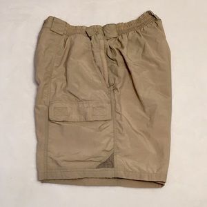 Galyan's Outdoor Men's Fishing / Hiking Cargo All-Weather Shorts Mens Medium